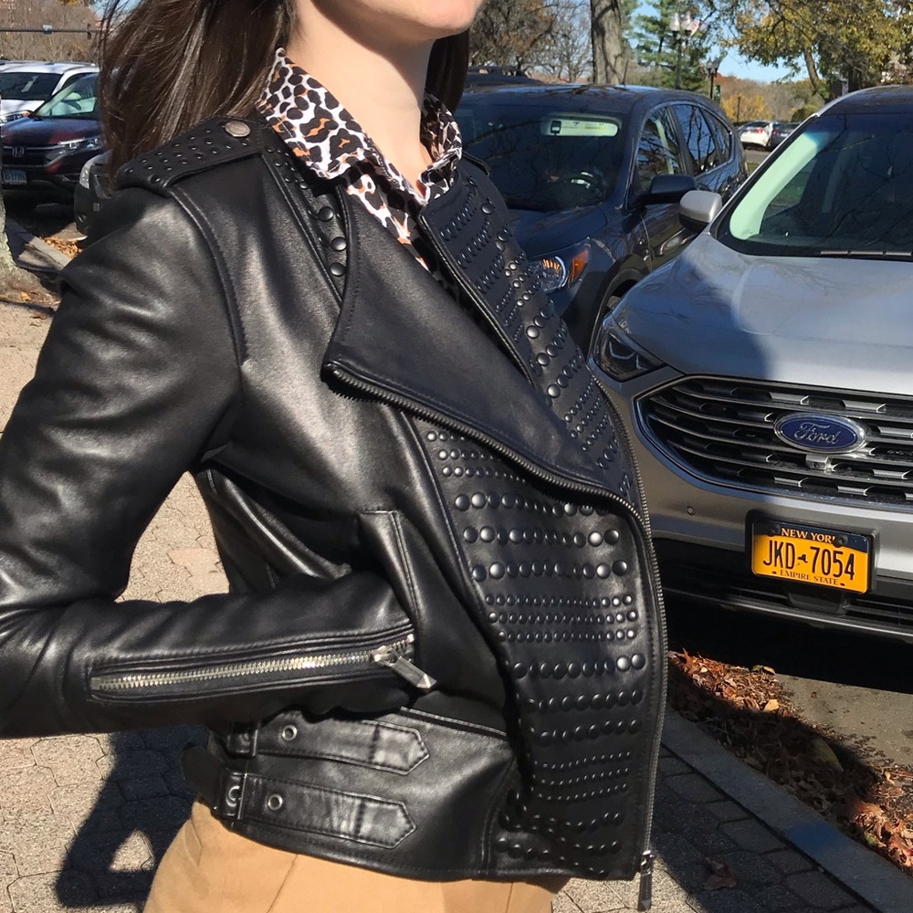 Lamb leather jacket - Picture 3 of 8